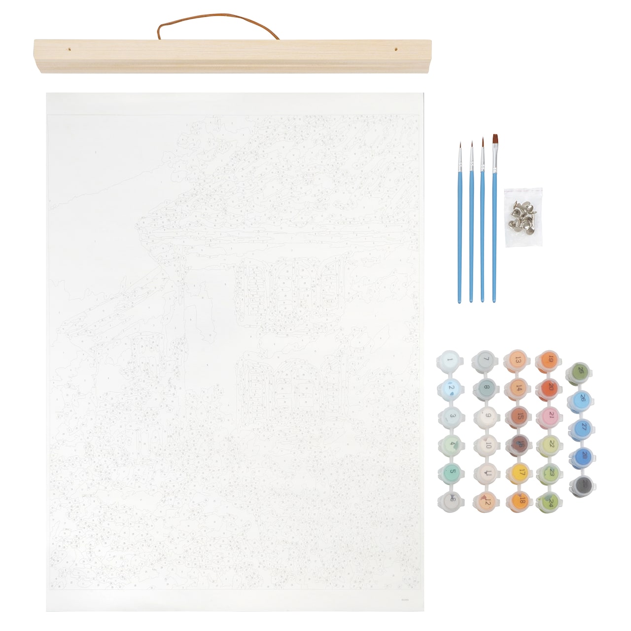 12 Pack: Cottage Paint-by-Number Kit by Artist's Loft™ Necessities™